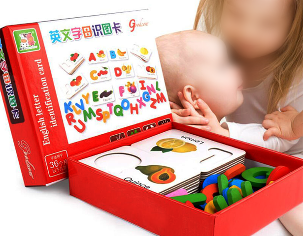 Alphabet Identification Puzzle Cards