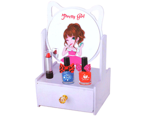 Wooden Dressing Table Set