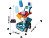 Kids Household Cleaning Cart Trolley