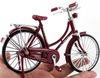 Diecast Metal Retro Bicycle Toy