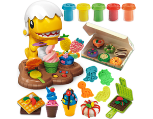 Color Dough Dinosaur Ice Cream Machine