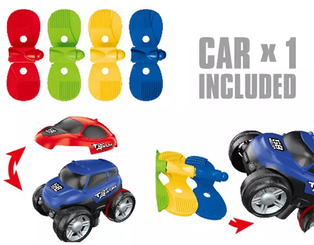 Flexible Race Car Track For Kids