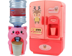Kids Refrigerator With Mini Dispenser