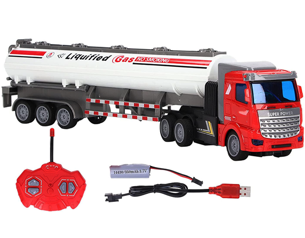 Remote Control Fuel Tanker Toy