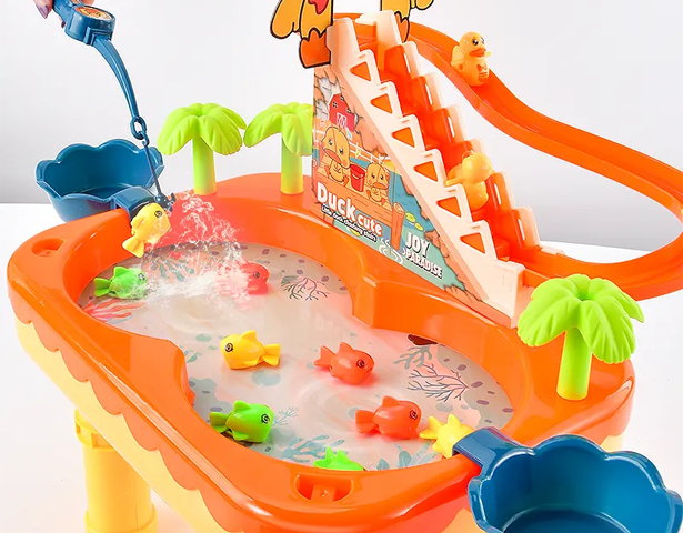 Duck Slide & Magnetic Fishing Toy – BabyCloset