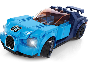 Supercar Building Blocks Set