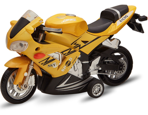 Pull Back Diecast Heavybike Toy