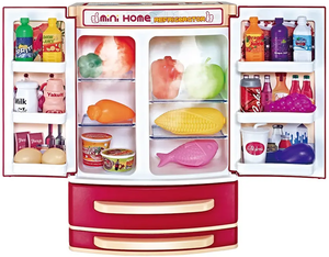 Mini Refrigerator With Mist Spray