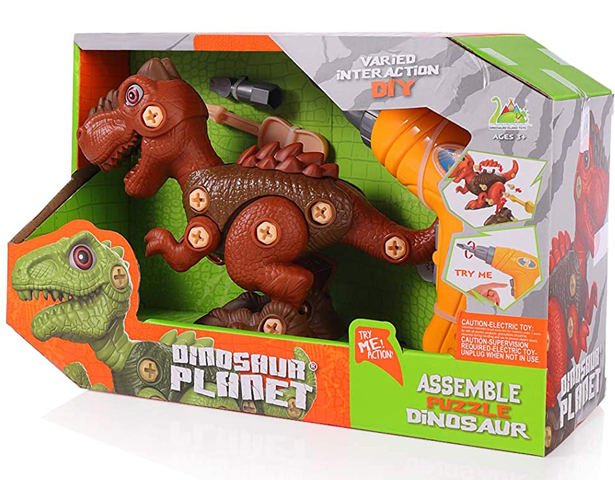 Dinosaur Assembly Toy With Drill