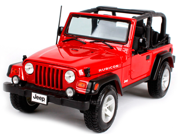 Jeep Wrangler Die Cast