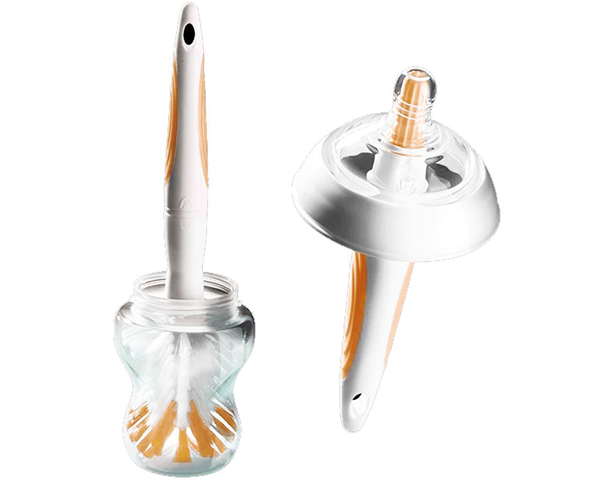 Teat Brush Tommee Tippee Brush Cleaner Tommee Tippee 2-In-1 Bottle