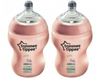Tommee Tippee CTN Tinted Bottle Twin Pack (260ml/9oz) PEACH