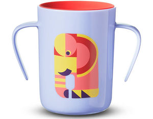 Tommee Tippee Baby Decorated Trainer Cup 360ml Purple