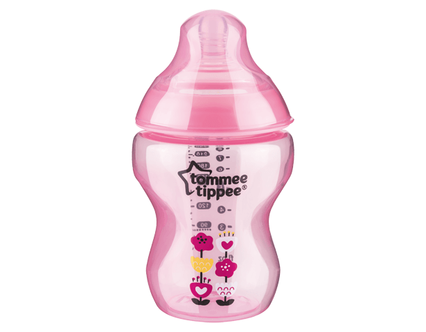 Tommee Tippee Pink Tinted Bottle 260ml