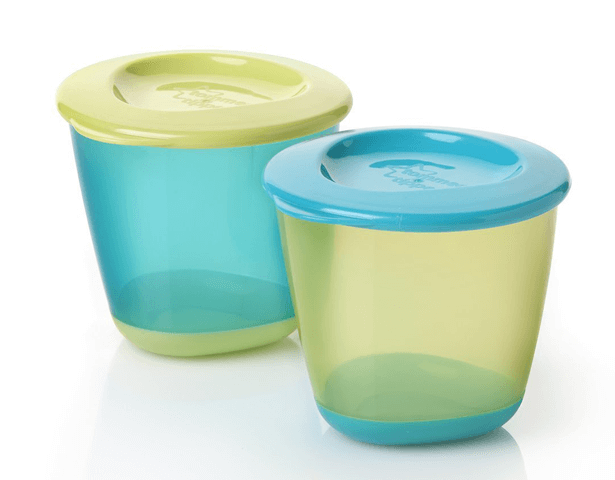 Tommee Tippee Pop Up Weaning Pots 2-Pk