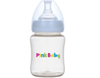 Pink Baby Wide Neck Feeding Bottle 180ml