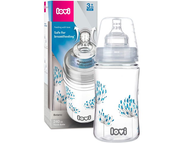 Lovi Trends Botanic Feeding Bottle 240ml